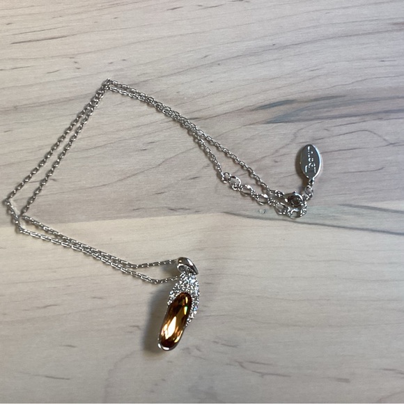 COPY - BorumAmerica Crystal Slipper Necklace - Picture 13 of 13